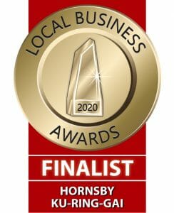 Hornsby Ku-Ring-Gai 2020 Local Business Finalist's Award