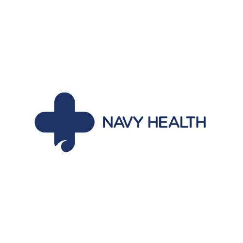 The Navy Health logo