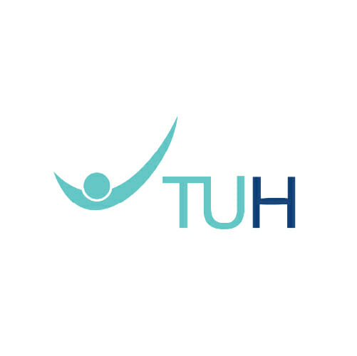 The TUH logo